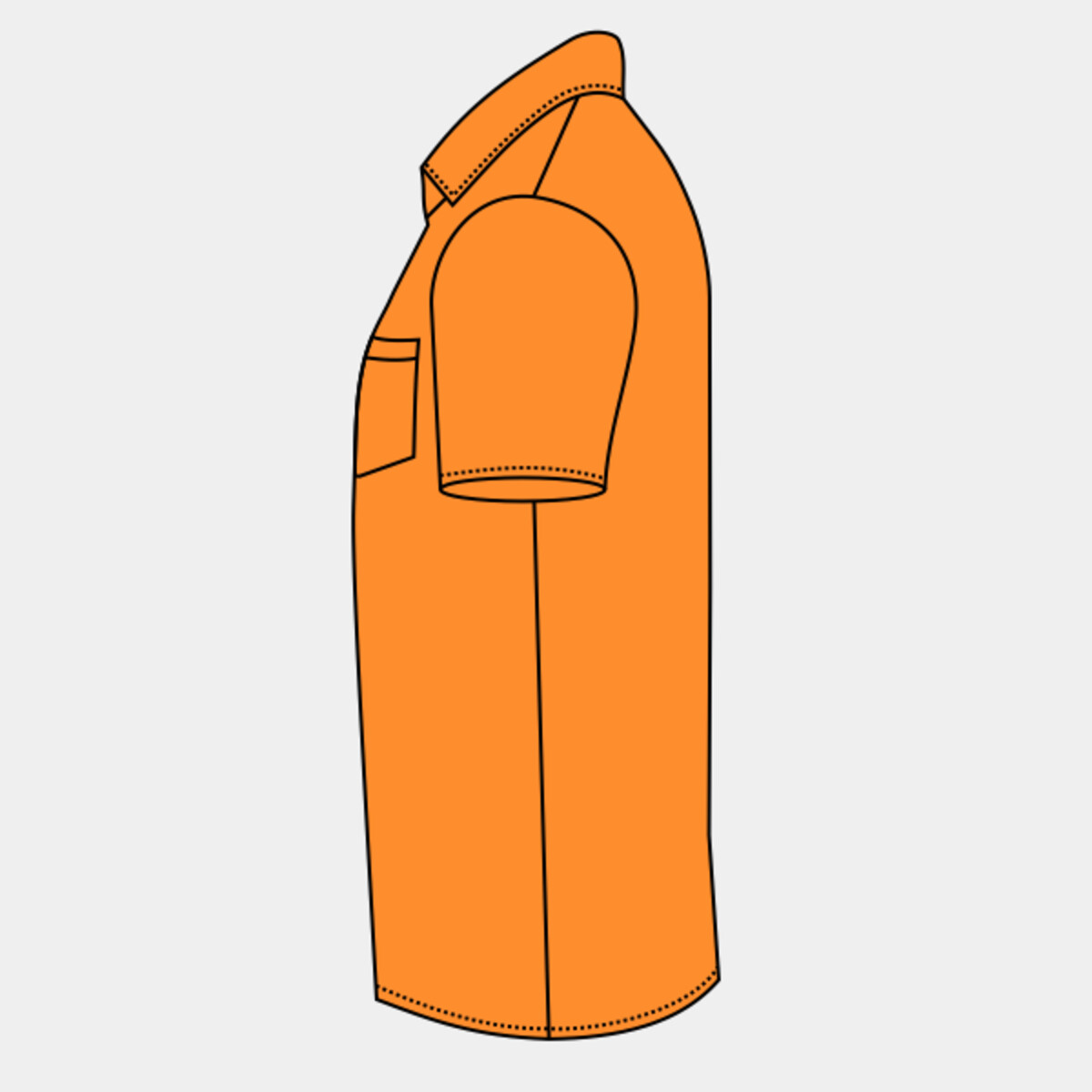 Left Sleeve (Short)